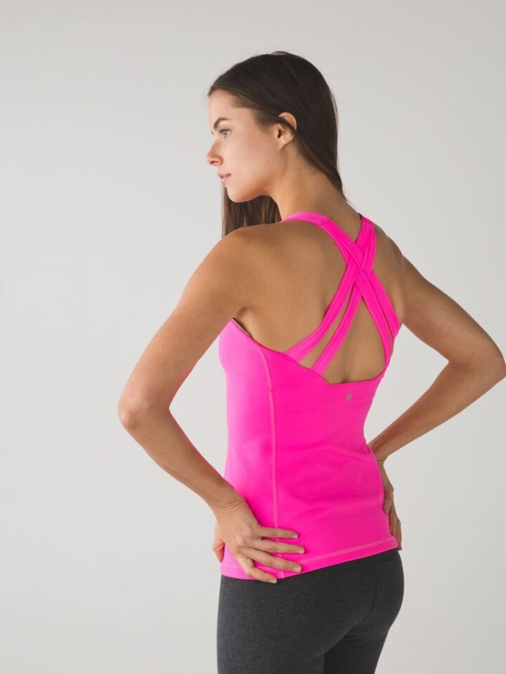 Lululemon Enhearten Tank Top in Raspberry Glo Light